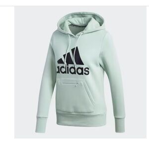 Women's Adidas Badge of Sport Hoodie fleece. Size Large.